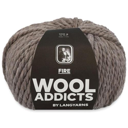 WoolAddicts Fire - 96 taupe - Merinowol Garen, Hobby en Vrije tijd, Breien en Haken, Ophalen of Verzenden