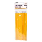Benson Potlodenset met gum - 10 stuks - 19 cm - grijs - e..., Diversen, Ophalen of Verzenden, Nieuw