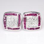 Oorbellen Platina - 3.36ct. tw. Diamant (Natuurlijk) -, Nieuw