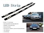 2x LED strip Wit - 30cm ledstrings, Ophalen of Verzenden
