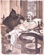 Spotprent over Posthuma en schaarsheid in Nederland tijde..., Verzenden, Nieuw