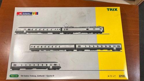 Trix H0 - 22135 - Modeltrein (5) - RAe TEE Gottardo SBB met, Hobby en Vrije tijd, Modeltreinen | H0