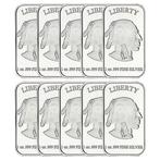 10 troy ounce - Zilver .999 - 10 x 1 oz Buffalo, Postzegels en Munten