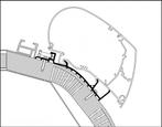 Thule Carthago C-Line Adapter >2014 500, Nieuw