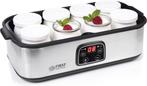 TZS First Austria Yoghurtmaker - 25W - Timer - Inclusief 8x1, Verzenden, Zo goed als nieuw