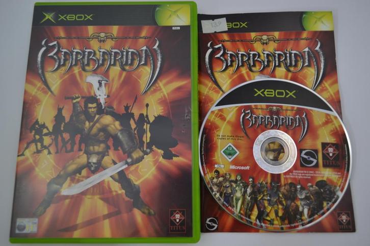 Barbarian (XBOX), Spelcomputers en Games, Games | Xbox Original, 1 speler, Zo goed als nieuw, Verzenden