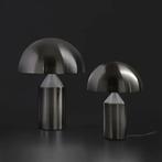 Oluce Atollo Tafellamp Metal Nikkel, Huis en Inrichting, Lampen | Tafellampen, Verzenden, Nieuw