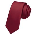 Fako Fashion® - Fijne Stropdas - Gestreept - Ribstructuur -, Verzenden, Nieuw