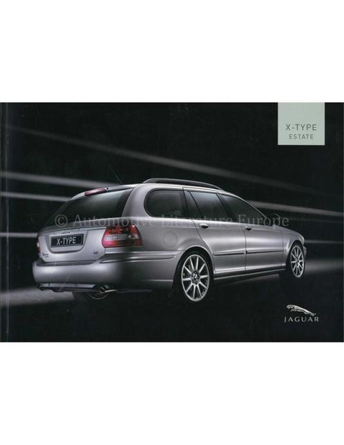 2005 JAGUAR X TYPE ESTATE BROCHURE FRANS, Boeken, Auto's | Folders en Tijdschriften