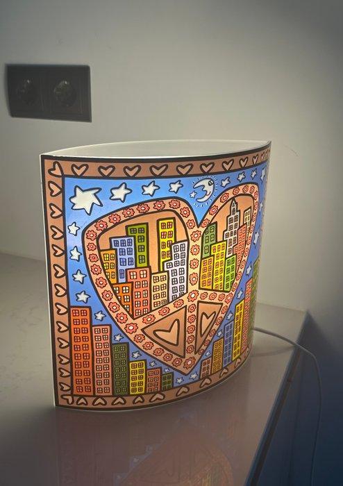 Goebel - James Rizzi - Lamp - Porselein - Goebel James Rizzi, Antiek en Kunst, Curiosa en Brocante