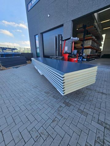 FALK Gevelplaat, Wandplaat, Sandwichpaneel, 60,80 en 100 mm beschikbaar voor biedingen