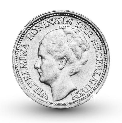 Grootste en Kleinste Zilveren munt van Koningin Wilhelmina, Postzegels en Munten, Munten | Nederland, Verzenden