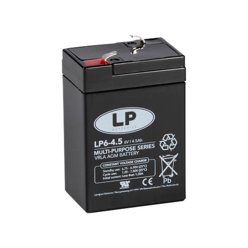 Landport (LP) VRLA-LP accu 6 volt 4,5 ah LP6-4,5, Computers en Software, Noodvoedingen (UPS), Nieuw, Ophalen of Verzenden