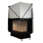 Inbouw Houtkachel Quattro 70 Rechts Glas Premium Edition, Huis en Inrichting, Kachels, Nieuw