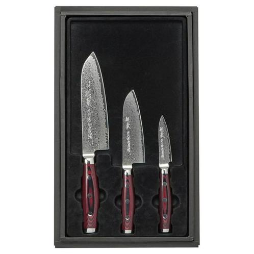 Yaxell Super Gou Messenset - Giftset - 3-delig - Santoku..., Huis en Inrichting, Keuken | Bestek, Nieuw, Ophalen of Verzenden