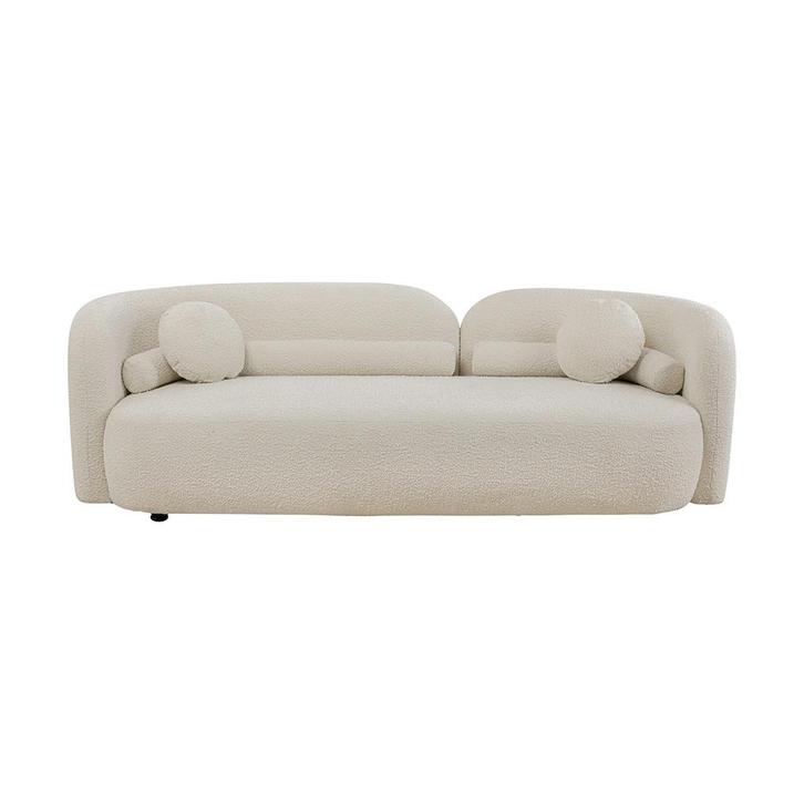 *WOONWINKEL* Kare Design Kelly Boucle 3-zits Bank Organisch, Huis en Inrichting, Banken | Bankstellen, Nieuw, Verzenden