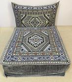 Kelim - 60 cm - 60 cm - Poef en kussen