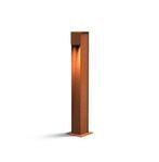 Cortenstaal staande lamp pillar DOWN 230V - Medium, Tuin en Terras, Nieuw