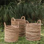 Wasmand SYAILENDRA | Plantenmand | Opbergmand van bananenvez, Huis en Inrichting, Verzenden, Nieuw