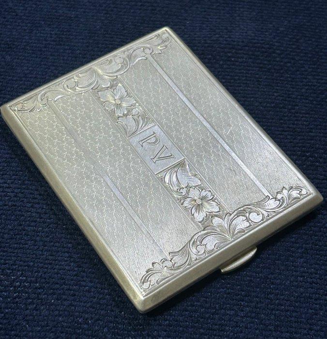 Sigarettendoos - Zilver, Verzamelen, Rookartikelen, Aanstekers en Luciferdoosjes