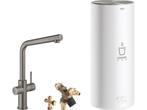 GROHE Red 3-in-1 keukenmengkraan - L uitloop - 7L boiler -, Verzenden, Zo goed als nieuw