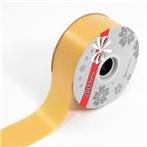 Lint poly ribbon goudgeel mat 50mm +/- 1 meter scheurlint, Ophalen of Verzenden, Nieuw