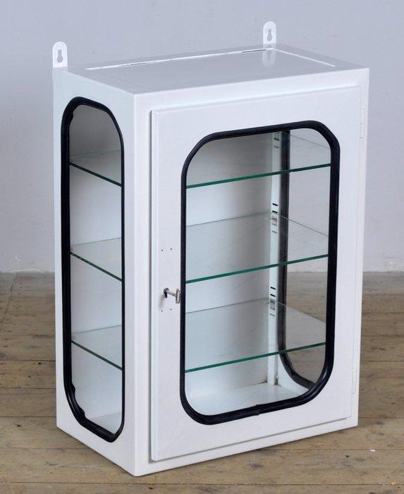 Kabinet - Metaal - Medisch kastje van metaal, Antiek en Kunst, Kunst | Designobjecten