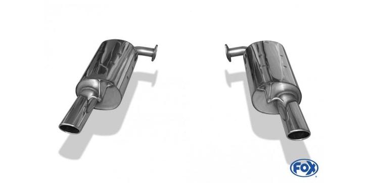 FOX Lexus GS - JZ160 einddemper rechts/links - 115x85 type 3, Auto-onderdelen, Uitlaatsystemen, Nieuw, Verzenden