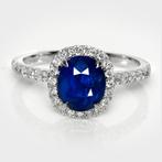 Zonder minimumprijs - Ring - 14 karaat Witgoud, IGI 2,69 ct, Nieuw