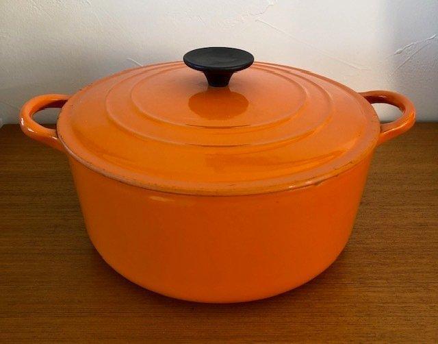Le Creuset - Braadpan - Gietijzer - Art de la table, Antiek en Kunst, Antiek | Keukenbenodigdheden
