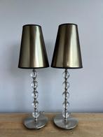 Massive - Tafellamp (2) - Glazen bollen lampvoeten Massieve, Antiek en Kunst