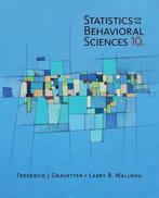 Statistics for The Behavioral Sciences, 9781305504912, Boeken, Studieboeken en Cursussen, Zo goed als nieuw, Studieboeken, Verzenden