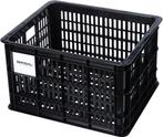 Basil Fietskrat M - Medium - 29.5 Liter - Zwart, Fietsen en Brommers, Fietsaccessoires | Fietsmanden, Ophalen of Verzenden, Zo goed als nieuw