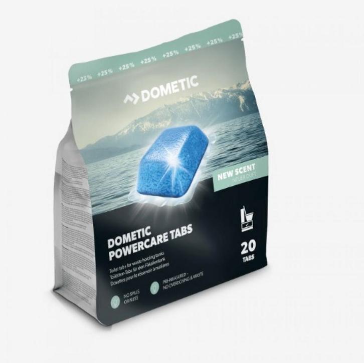 Dometic PowerCare Tabs – 20 stuks | Toiletreiniger voor Cass, Huis en Inrichting, Schoonmaakartikelen, Ophalen of Verzenden