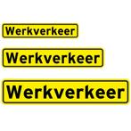 Werkverkeer sticker diverse afmetingen, Auto-onderdelen, Verlichting, Nieuw, Ophalen of Verzenden