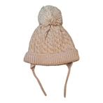 Beanie with ears and pompom - 74/80CM, Verzenden, Nieuw
