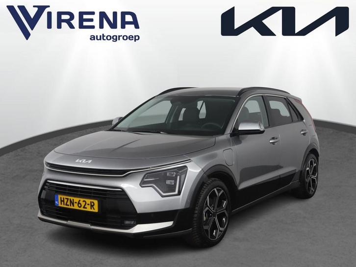 Zakelijke Lease |  Kia Niro 1.6 GDi PHEV DynamicPlusLine, Auto's, Kia, Dealer onderhouden, Lease, Zwart, Automaat, SUV of Terreinwagen