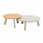 Taste by 4 Seasons Emma loungetafels Ø65 en Ø80 cm - latte, Tuin en Terras, Tuinsets en Loungesets, Verzenden, Nieuw