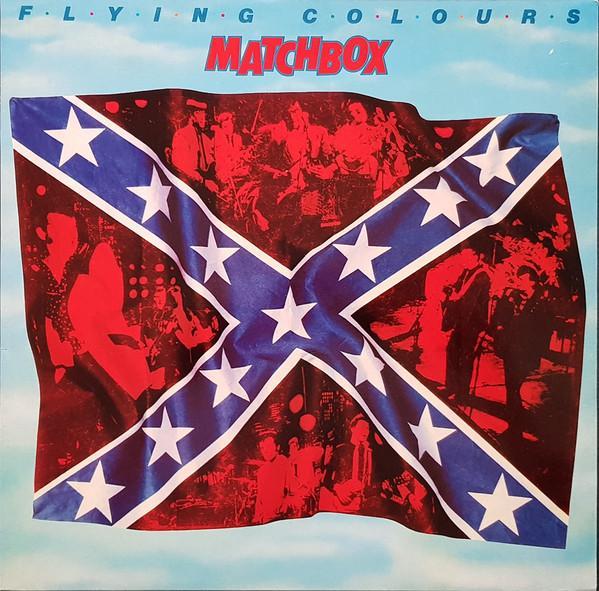 LP gebruikt - Matchbox - Flying Colours, Cd's en Dvd's, Vinyl | Rock, Zo goed als nieuw, Verzenden