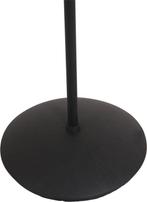 2dekans | Mexlite Vloerlamp Biron 1-Lichts Zwart, Huis en Inrichting, Lampen | Vloerlampen, Ophalen of Verzenden, Zo goed als nieuw