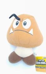 MarioSwitch.nl: Plush/Knuffel: Goomba - 15 cm - iDEAL!, Ophalen of Verzenden, Zo goed als nieuw