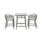 Garden Impressions Tarera bar tuinset 5-delig - taupe, Tuin en Terras, Tuinsets en Loungesets, Verzenden, Nieuw