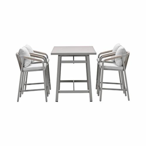 Garden Impressions Tarera bar tuinset 5-delig - taupe, Tuin en Terras, Tuinsets en Loungesets, Verzenden