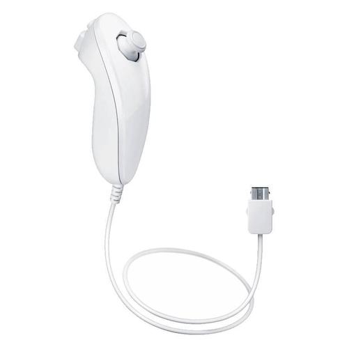 Nintendo Wii / Wii U Nunchuk - Wit (Nunchuck), Spelcomputers en Games, Spelcomputers | Nintendo Consoles | Accessoires, Zo goed als nieuw