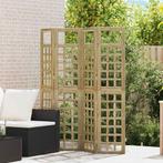 vidaXL Privacyscherm 4 pcs Bruin 160 x 180 cm, Huis en Inrichting, Woonaccessoires | Kamerschermen, Verzenden, Nieuw