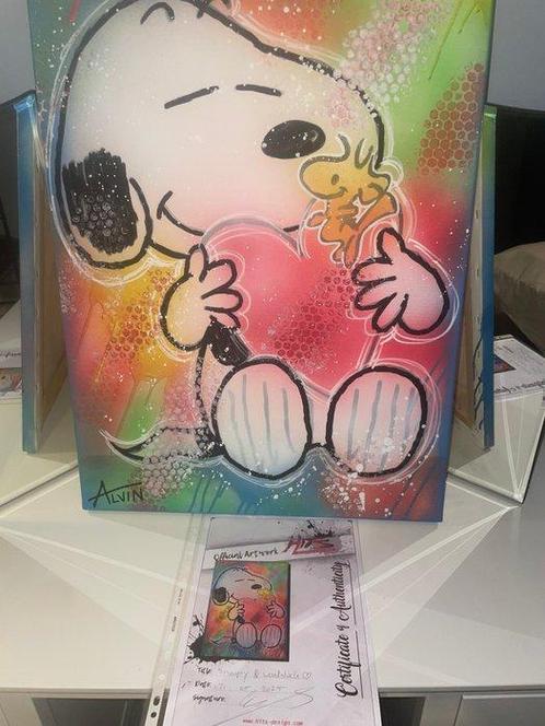 Alvin Silvrants (1979) - Snoopy & woodstock, Antiek en Kunst, Kunst | Designobjecten