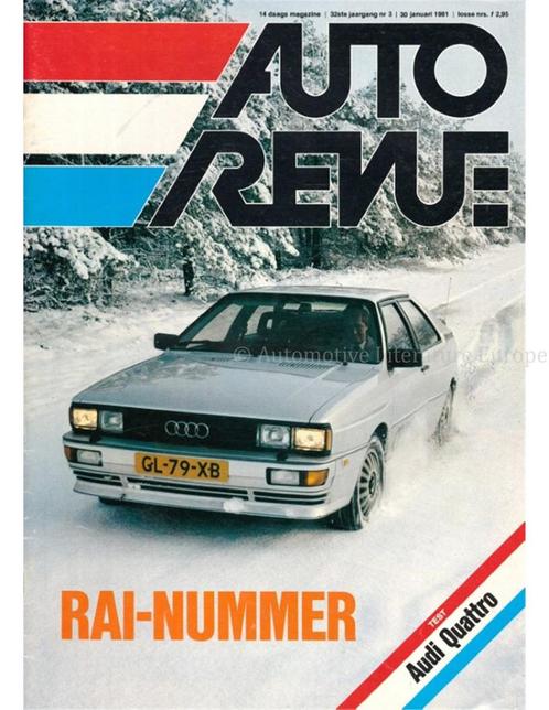 1981 AUTO REVUE MAGAZINE 03 NEDERLANDS, Boeken, Auto's | Folders en Tijdschriften