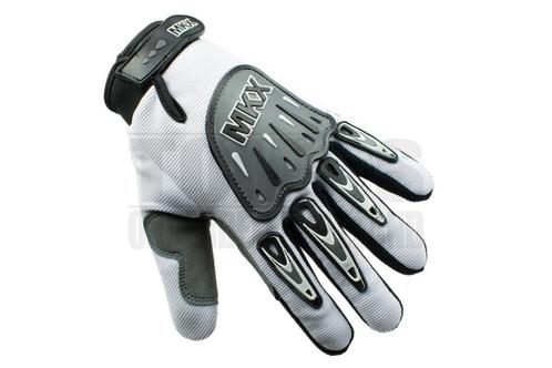Handschoenen set cross wit / zwart (diverse maten) MKX, Motoren, Kleding | Motorkleding, Ophalen of Verzenden