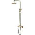 Thermostatische Regendoucheset - Leoni Rimbo - 20cm - Ronde, Ophalen of Verzenden, Nieuw