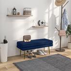 TRUUSK Gestoffeerde Zitbank met Opbergruimte - Fluweelachtig, Huis en Inrichting, Verzenden, Nieuw